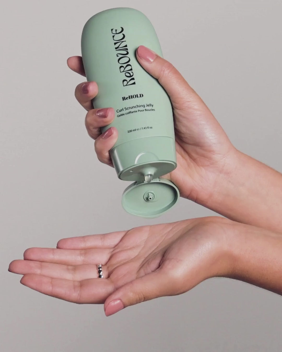 ReHOLD curl scrunching jelly application video